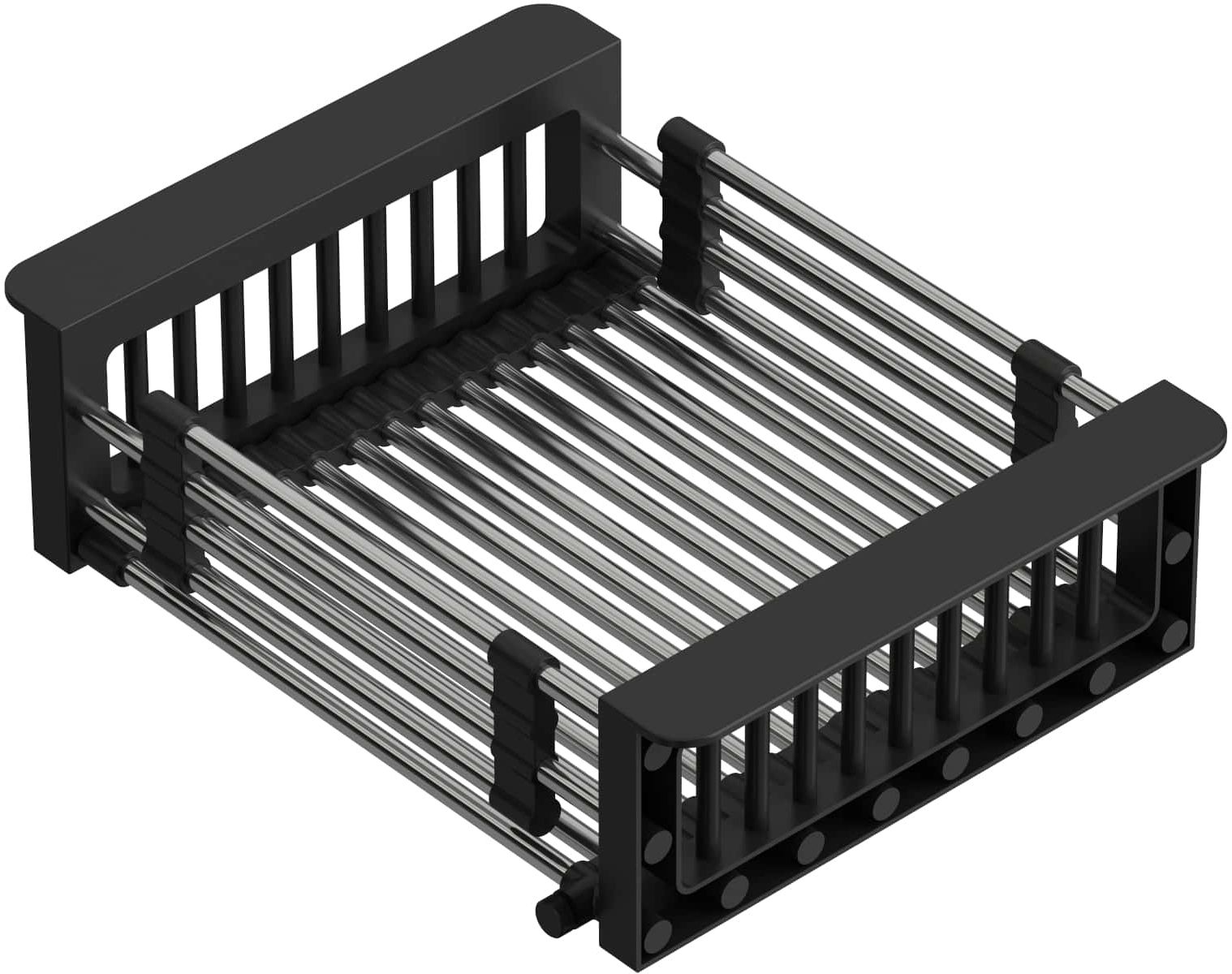 Quadron wkład ociekowy stal/czarny B3821_BL - Wysyłka w 24h