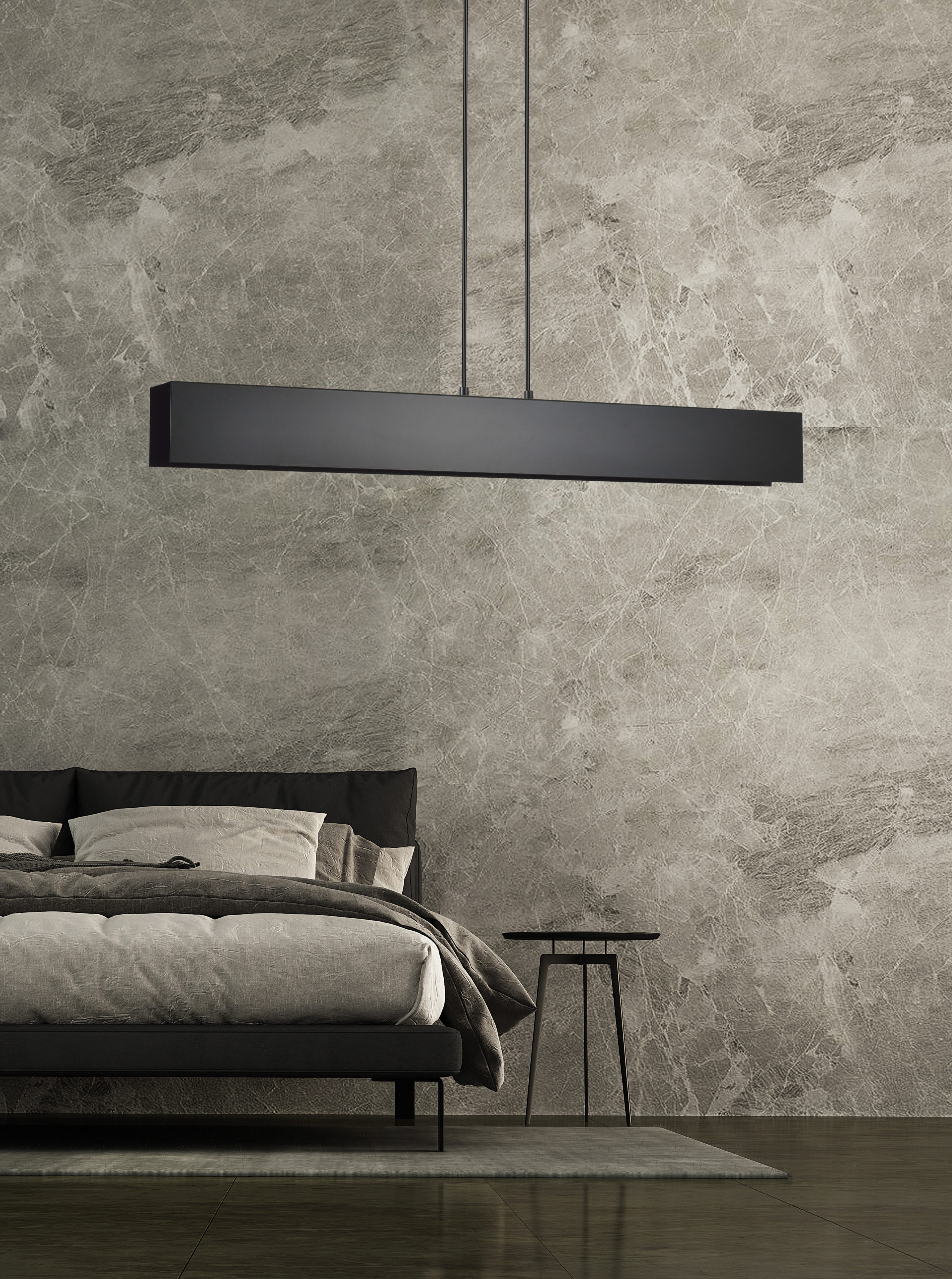 Emibig Gentor lampa wisząca 4x15 W czarna 672/4 - Wysyłka w 24h