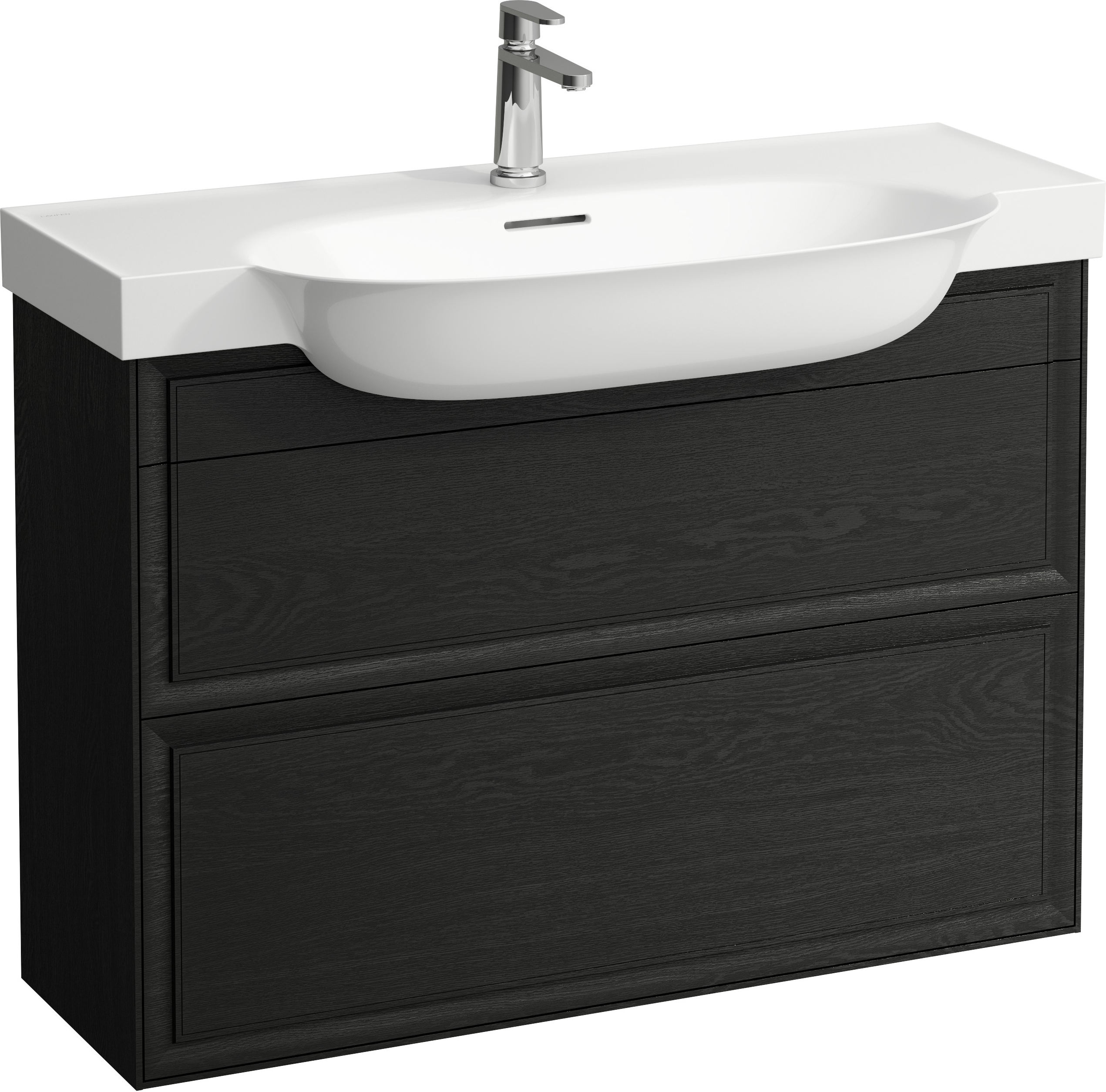 Laufen The New Classic szafka 100 cm podumywalkowa wisząca dąb czerniony H4060920856281