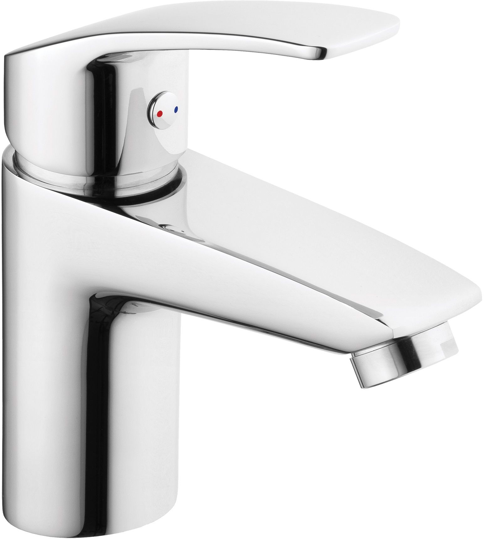 Invena Malta bateria umywalkowa stojąca chrom BU-27-001