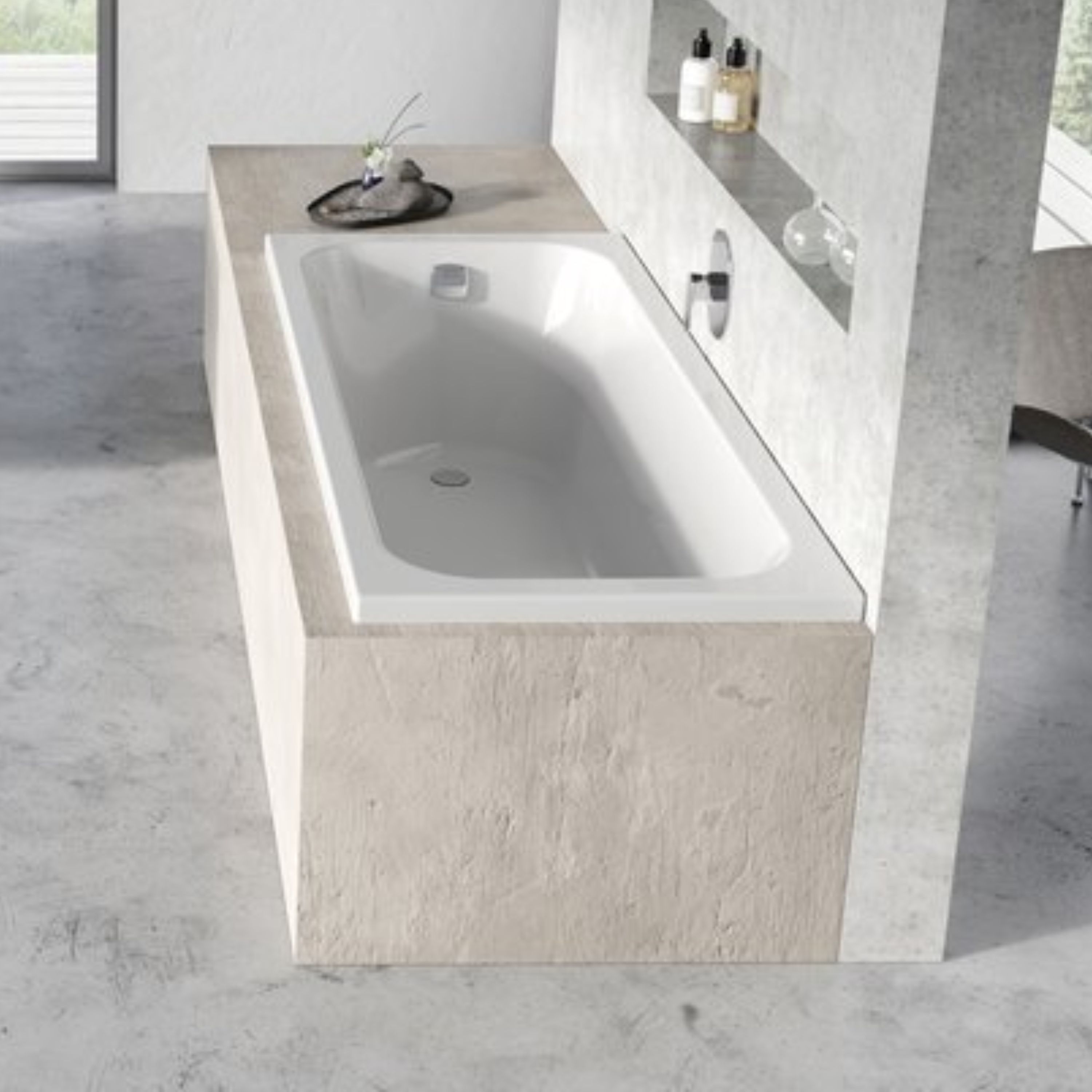 Ravak Chrome wanna prostokątna 170x75 cm biała C741000000