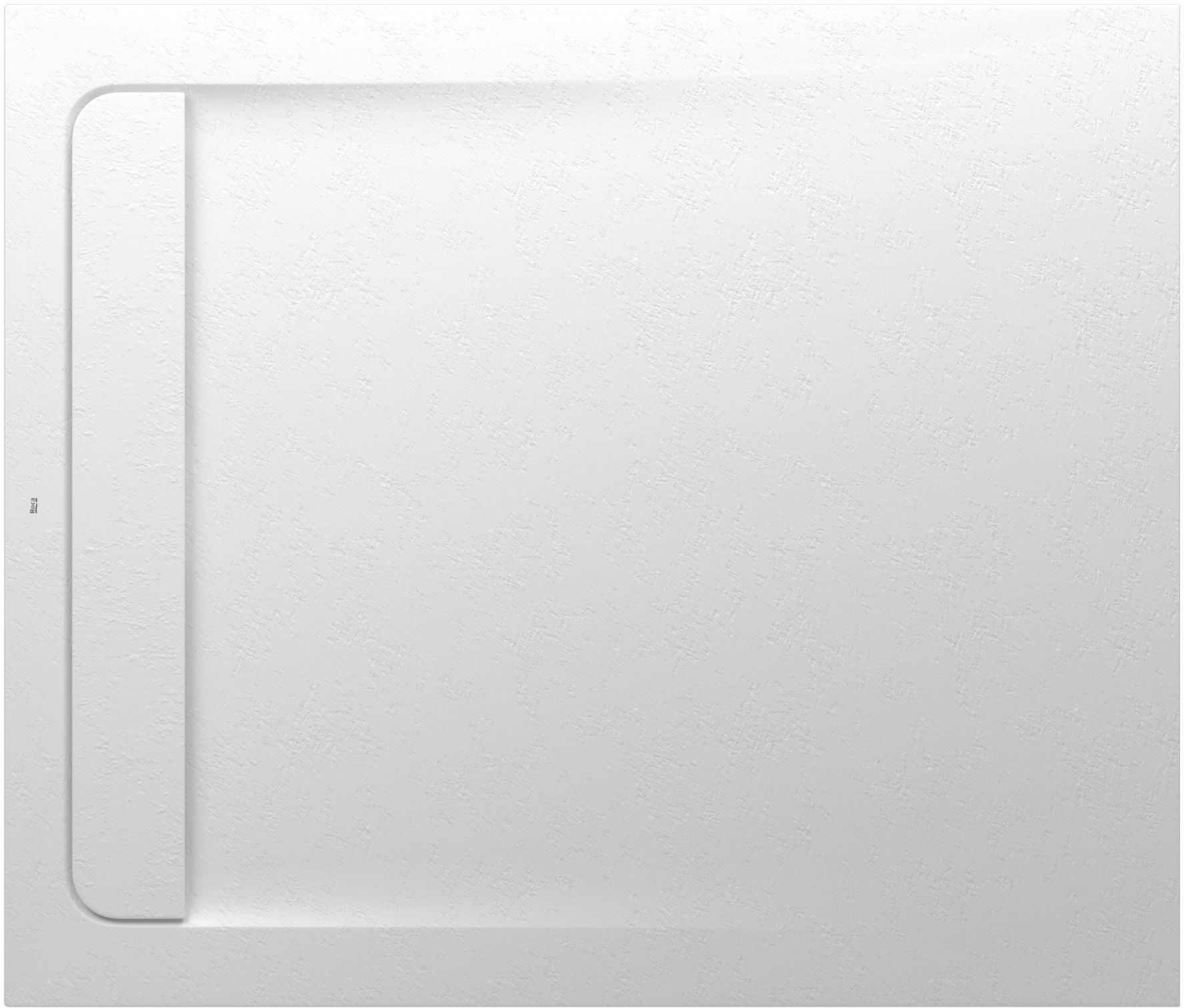 Roca Aquos brodzik prostokątny z syfonem 100x80 cm biały AP6013E832001100