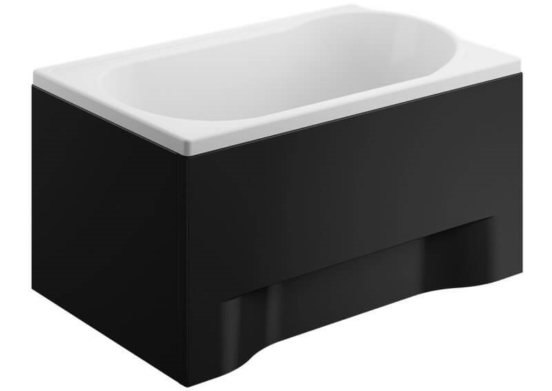 Polimat panel przedni do wanny 110 cm czarny 00829
