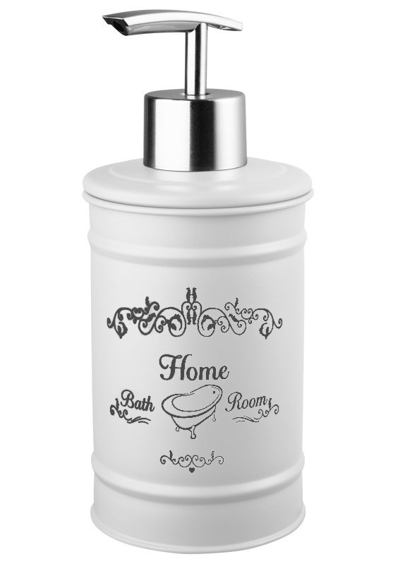 Aqualine Nicea dozownik do mydła 300 ml stojący biały 7498