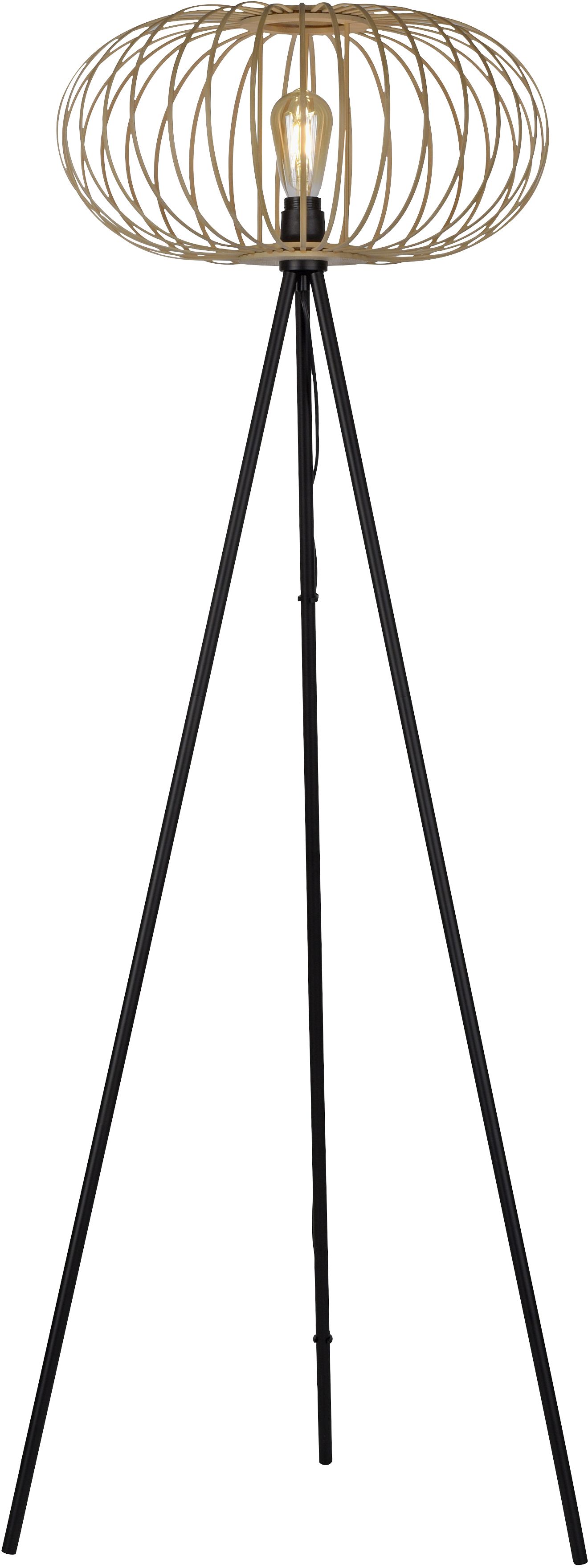 Just Light Racoon lampa stojąca 1x40W drewno 11415-79