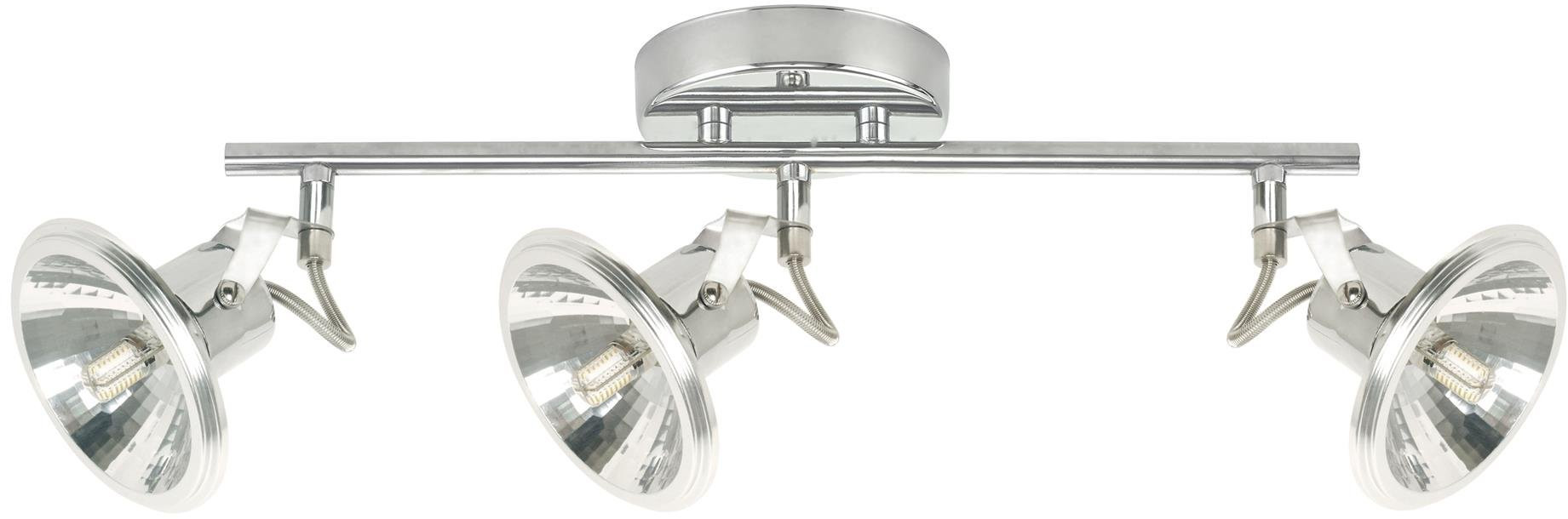 Candellux Moon lampa podsufitowa 3x3,5W LED chrom 93-28099