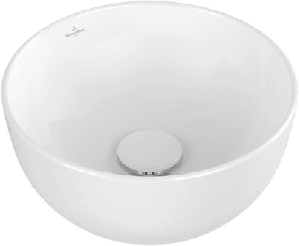 Villeroy & Boch Artis umywalka 32,5x32,5 cm okrągła nablatowa biała 43893201 - Wysyłka w 24h