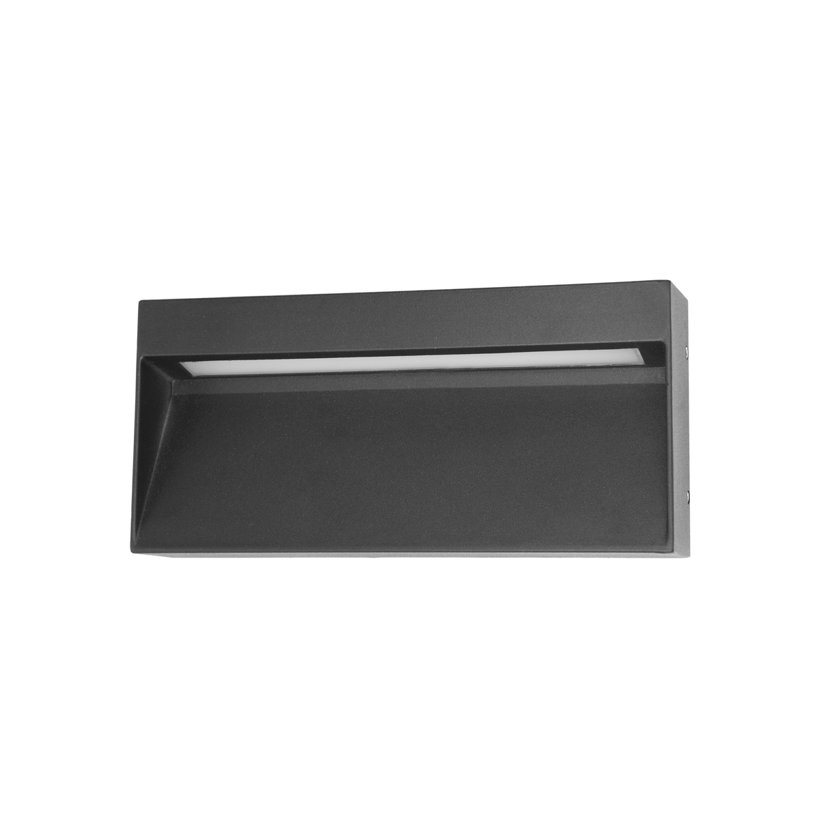 Italux Fenis 4K kinkiet zewnętrzny 1x5 W czarny piaskowany OWL-2695-4K