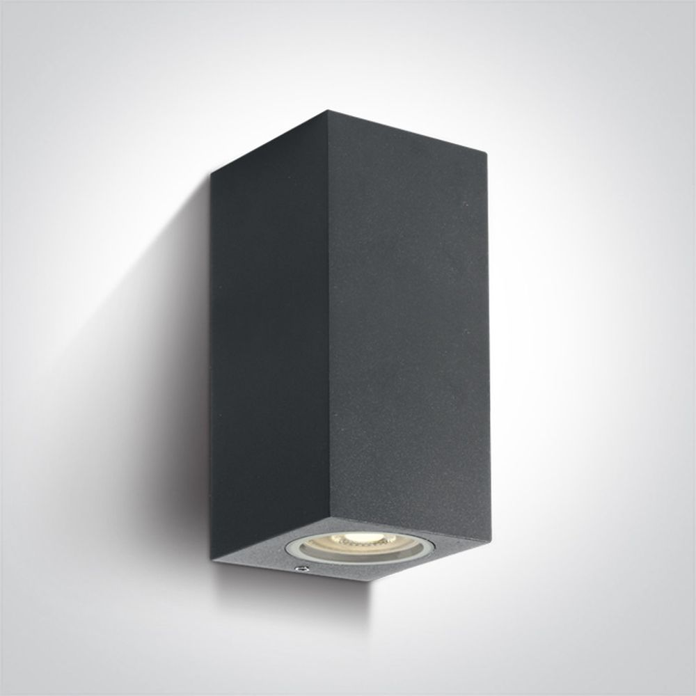 One Light kinkiet zewnętrzny 2x7W antracyt 67426A/AN