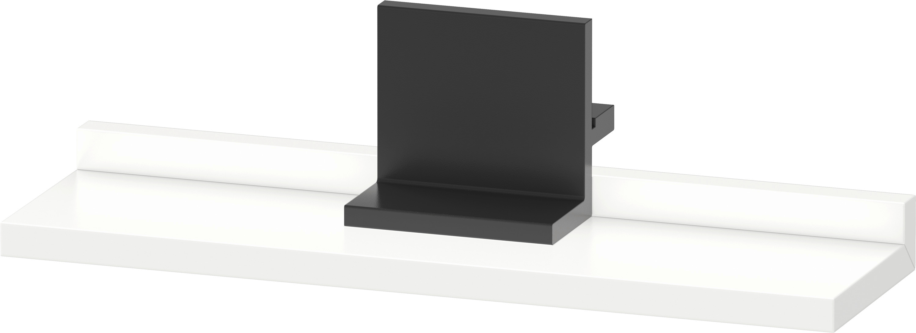 Duravit Sivida półka 40 cm biała-czarna SV74300BD180000