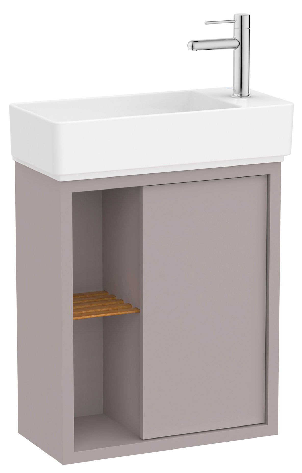 Roca Tura umywalka z szafką 55 cm szlachetny szary A852022559