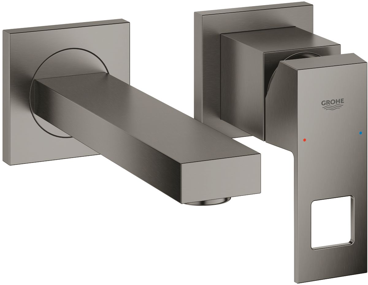 Grohe Eurocube bateria umywalkowa podtynkowa brushed hard graphite 19895AL0