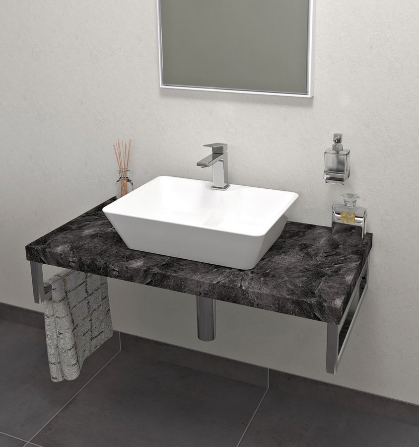 Sapho Avice blat 60 cm podumywalkowy kamień łupany AV069
