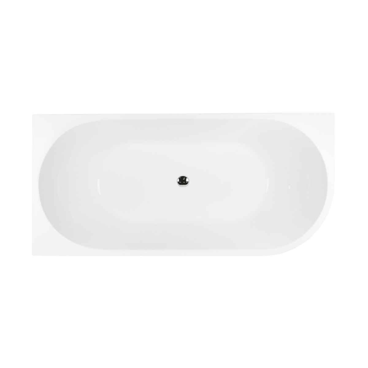 Hagser Ilsa wanna wolnostojąca 150x75 cm narożna lewa biały połysk HGR00000011 - Wysyłka w 24h