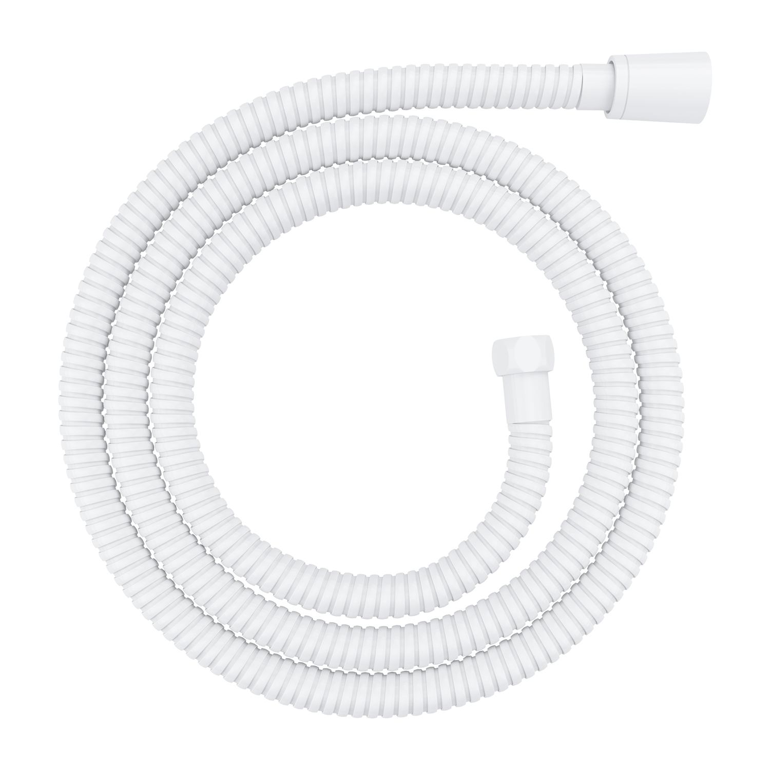 Omnires wąż prysznicowy 150 cm biały mat 029WM