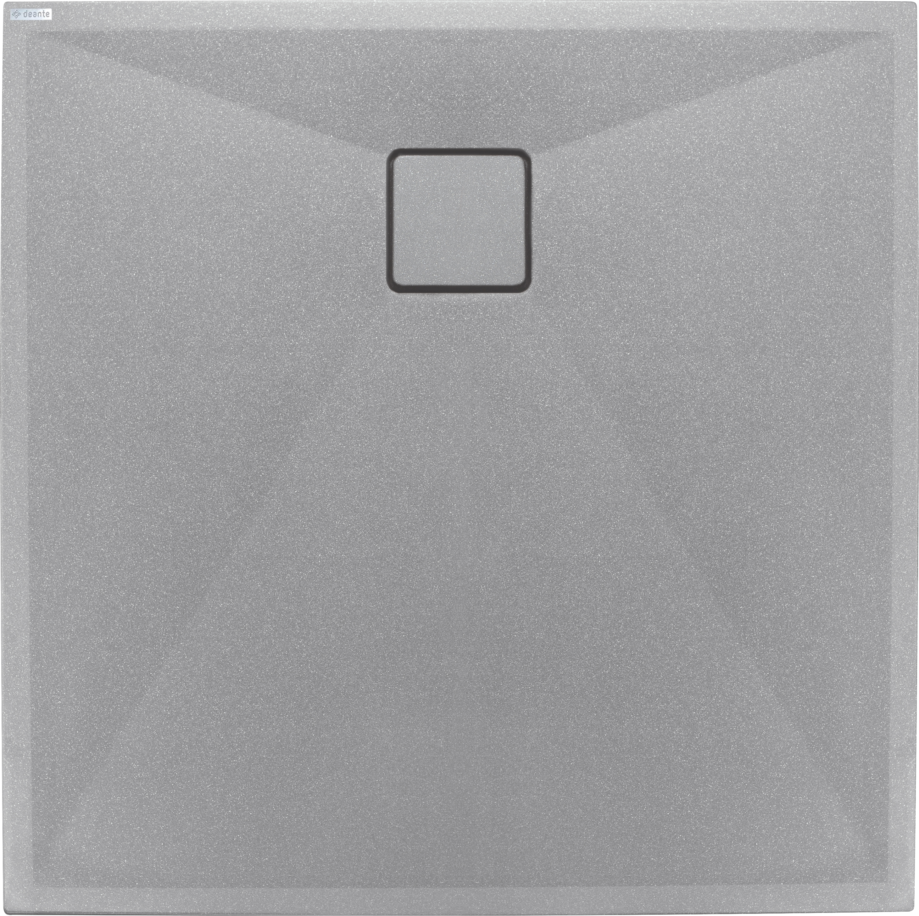 Deante Correo brodzik kwadratowy 80x80 cm szary KQR_S42B