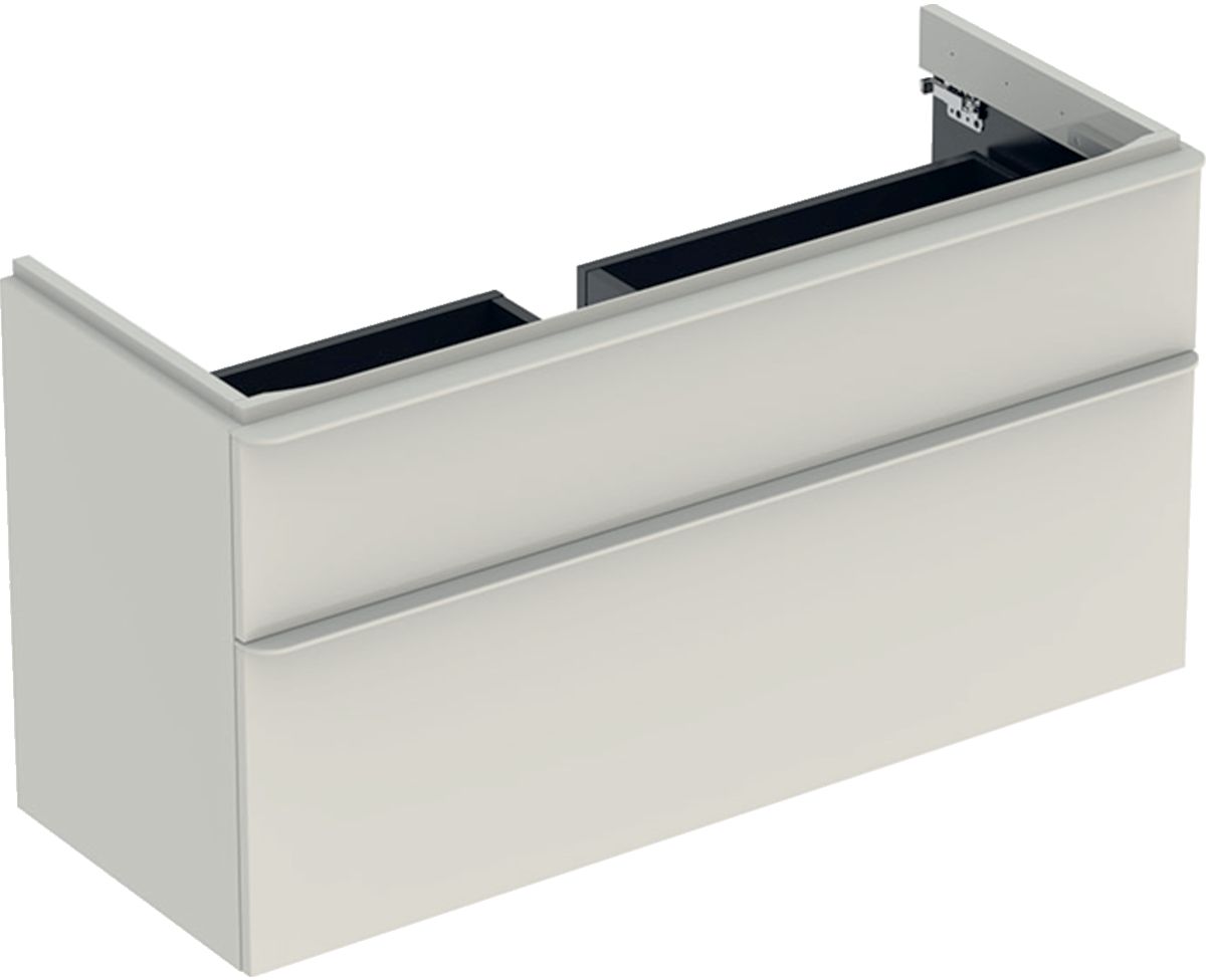 Geberit Smyle Square szafka 118,4 cm podumywalkowa wisząca sand grey 500.355.JL.1 - Wysyłka w 24h