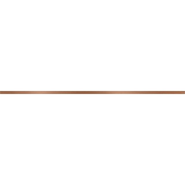 Płytka ścienna listwa UNIVERSAL METAL BORDERS copper mat 1x60 gat. I
