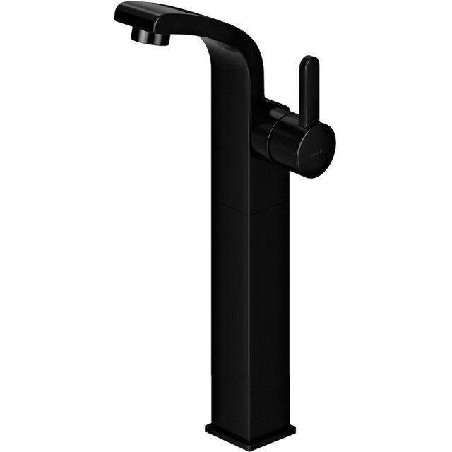 OMNIRES Bateria umywalkowa stojąca DARLING czarna półmat wysoka 33 cm