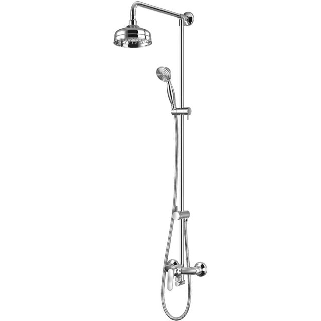 OMNIRES System prysznicowy natynkowy ART DECO chrom połysk AD5144CR