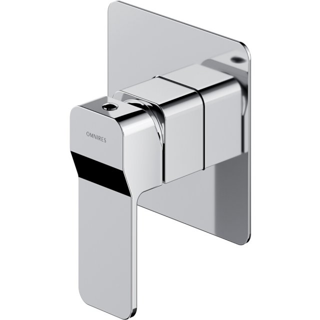 OMNIRES Bateria prysznicowa podtynkowa SLIDE chrom połysk SL7745CR