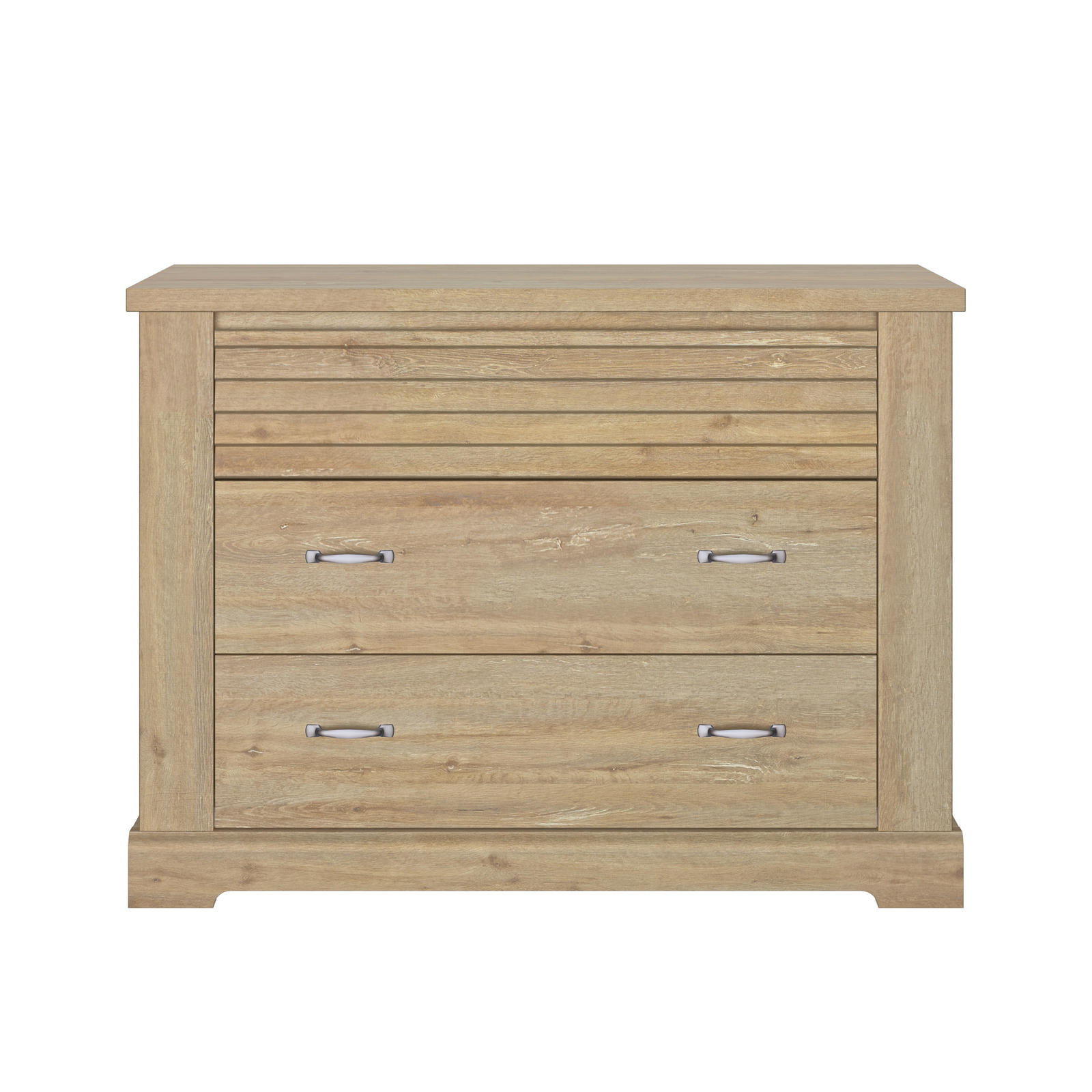 Komoda do sypialnie w country designie Thelma light oak