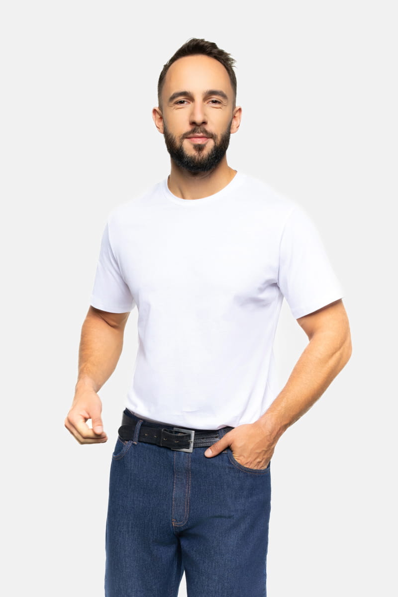 BESTSELLER T-shirt Zack, biały