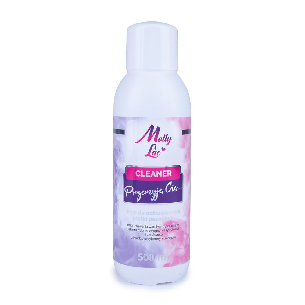 Cleaner do odtłuszczania płytki paznokcia Przemyję Cię MollyLac 500 ml