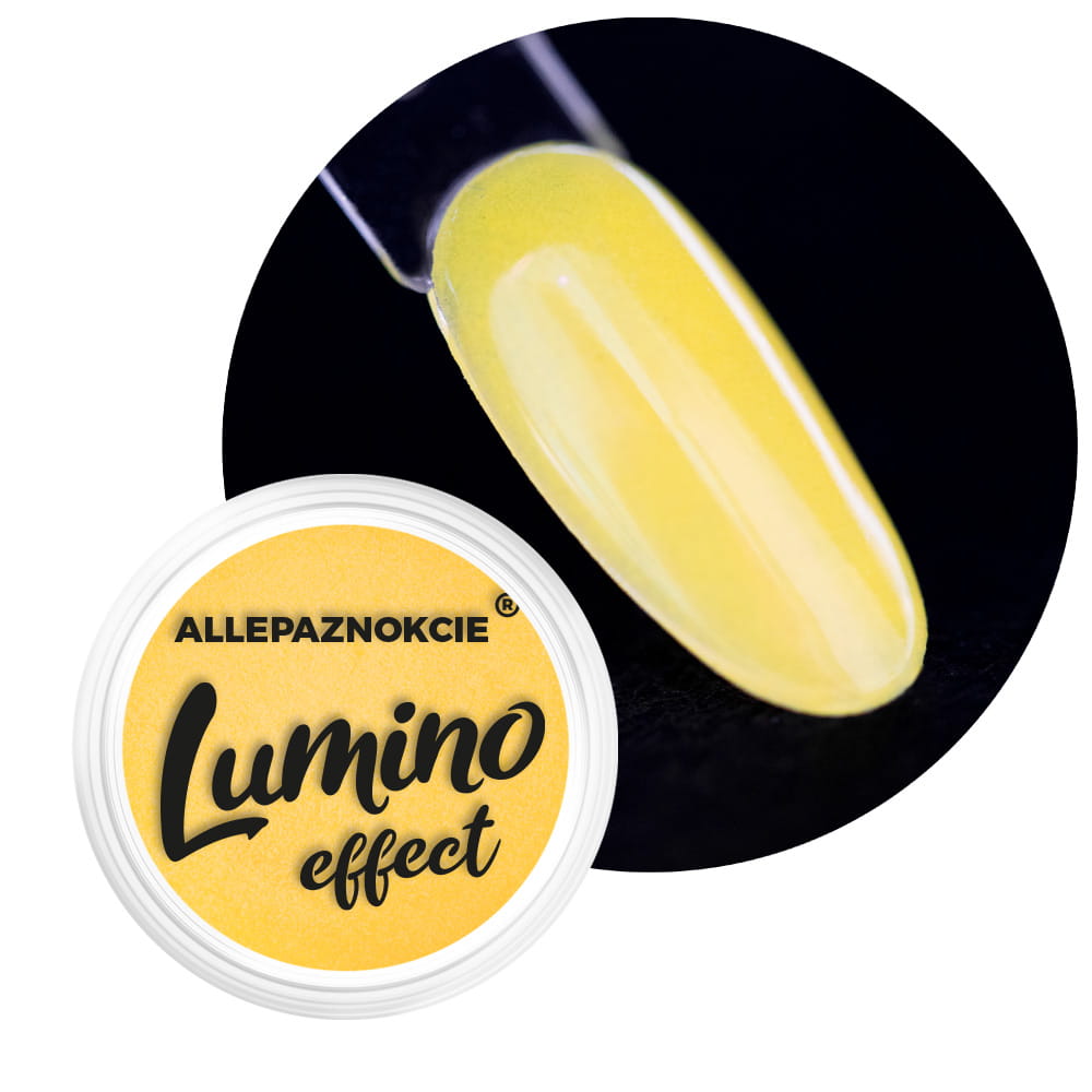 Pyłek do paznokci świecący w ciemności Lumino Effect Allepaznokcie Nr 14