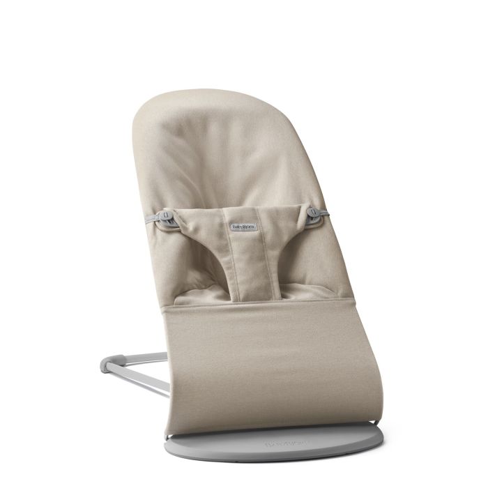 BabyBjorn Leżaczek Bliss -Woven Jasny Beż Melanż