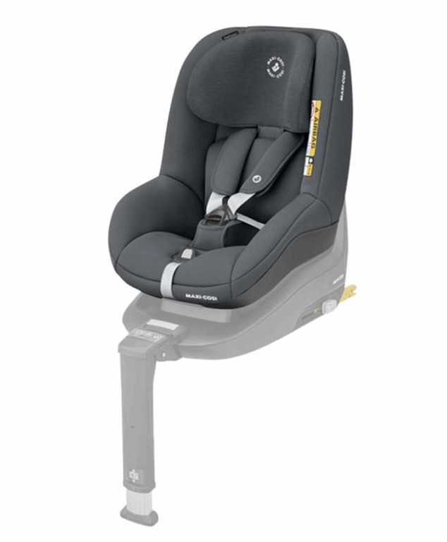 Maxi Cosi, Pearl Smart i-Size od ok. 6 miesiąca życia do ok. 4 roku życia max. do 18,5 kg (z bazą Familyfix One)-Authentic Graphite