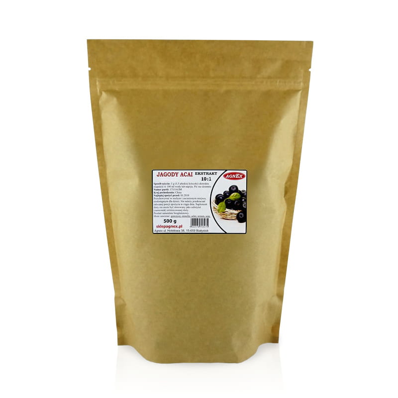 Jagody acai ekstrakt 10:1 500g