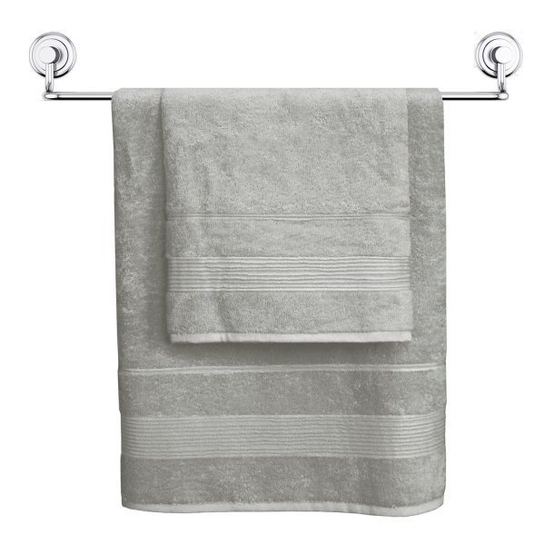 Ręcznik bambusowy Bamboo Moreno rozmiar 50x90 wz. Popiel