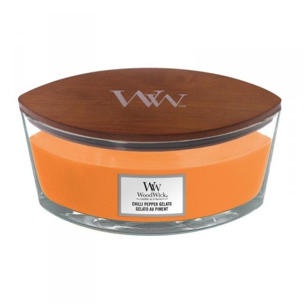 Świeca zapachowa WoodWick HearthWick - Chilli Pepper Gelato