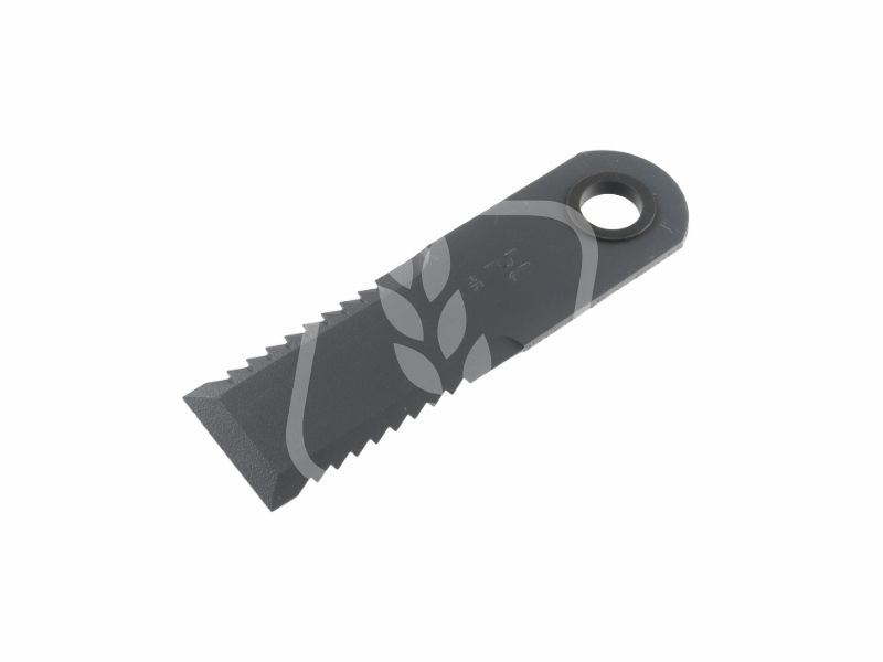 Nóż sieczkarni zębaty 175x50x4mm Fi20mm 755875