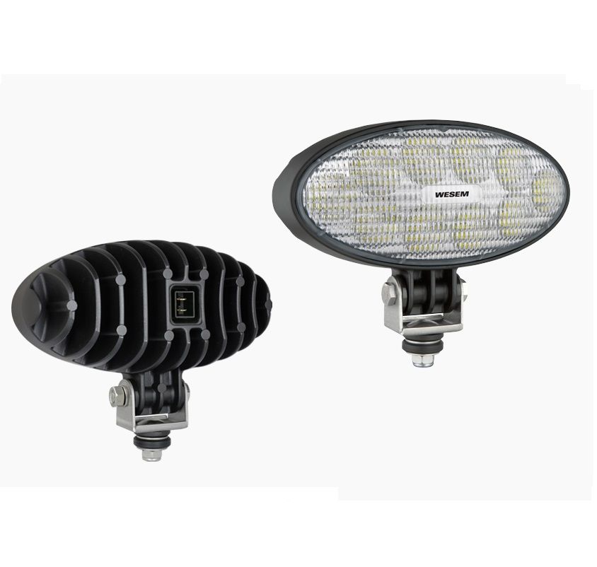 Lampa robocza LED 60° 4000lm złącze AMP CRV1F.53206 Wesem