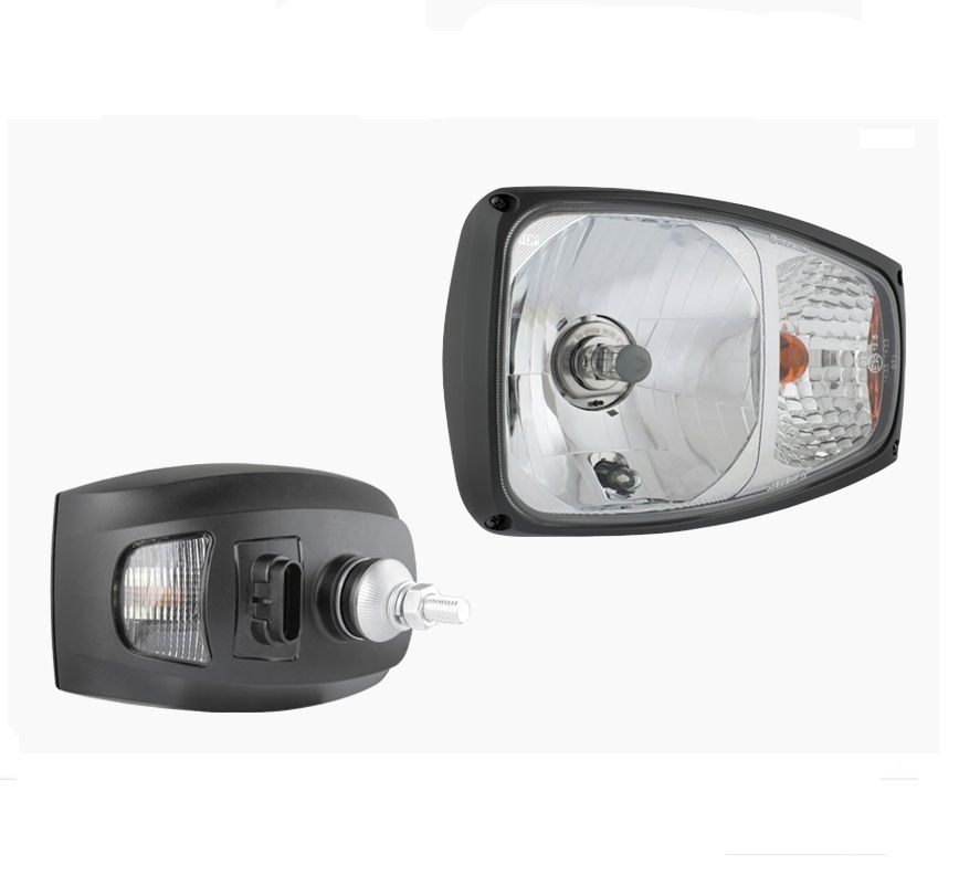 Reflektor przedni typu H4 ze złączem AMP SuperSeal lewy z żarówką RGV1.49032 Wesem