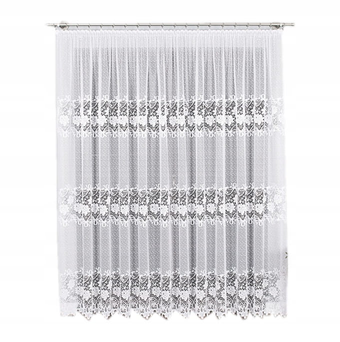 Biała firanka żakardowa 250x600cm FIRANY 017480