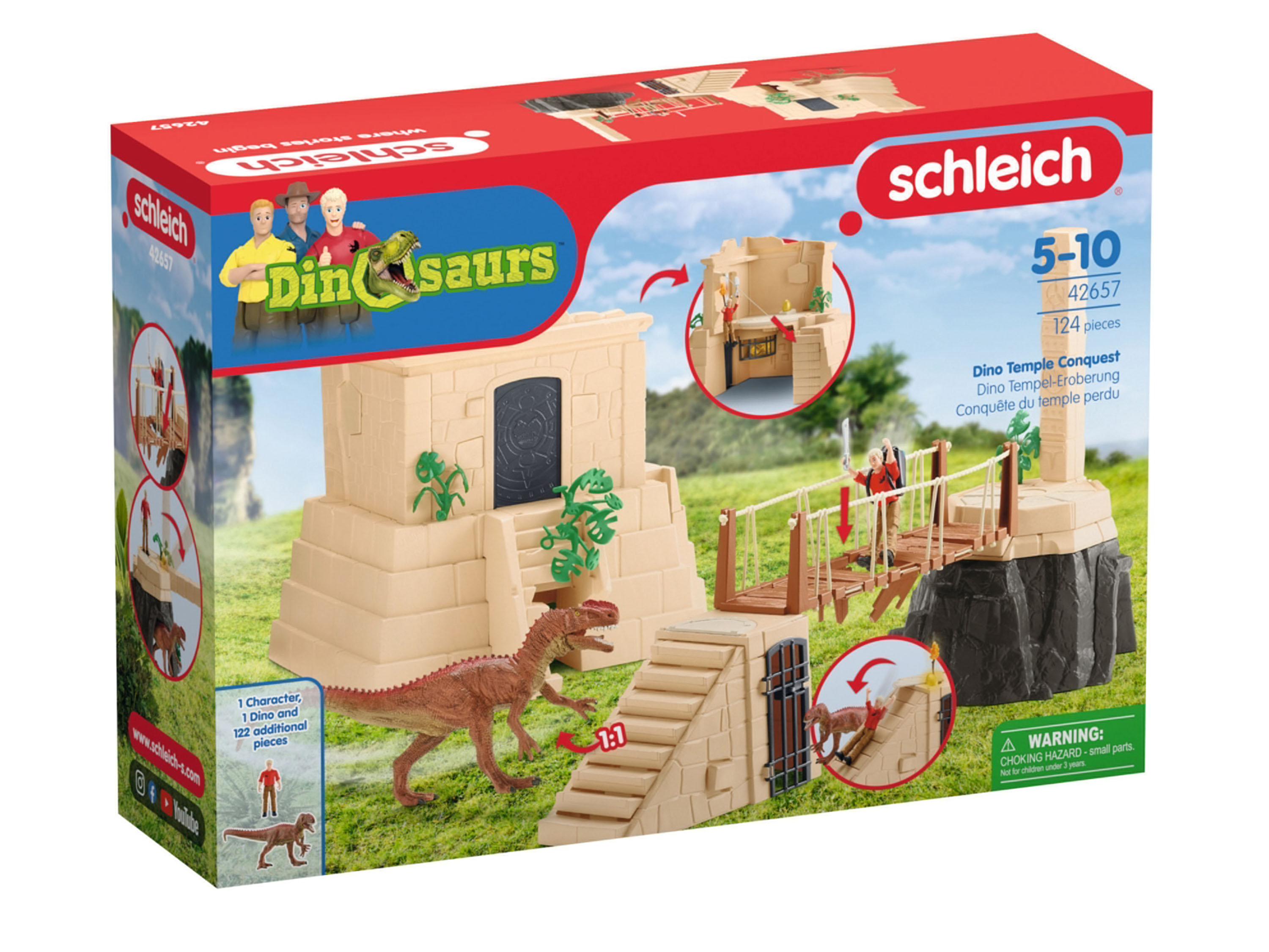 Schleich Przygoda w Świątyni Dinozaurów