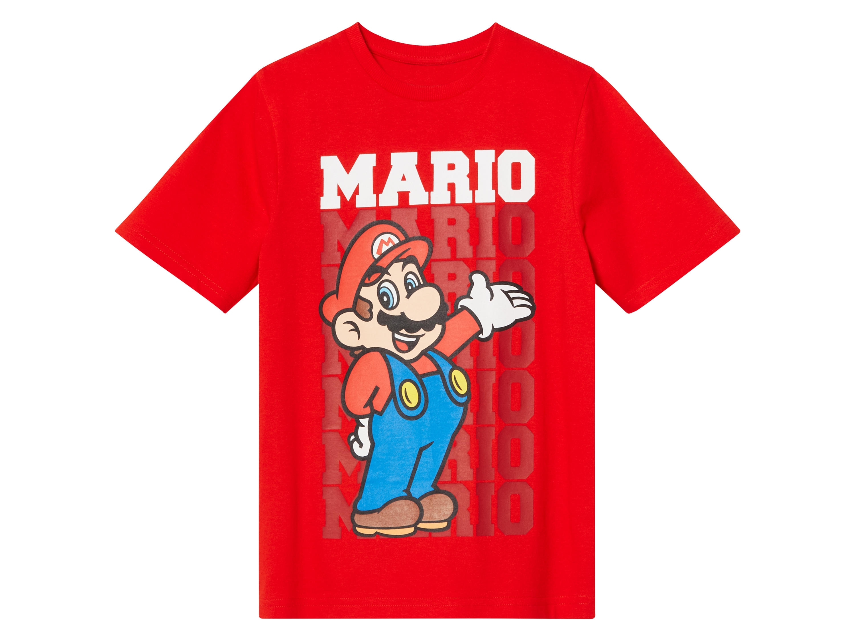 T-shirt młodzieżowy z bawełny Super Mario, 158/164