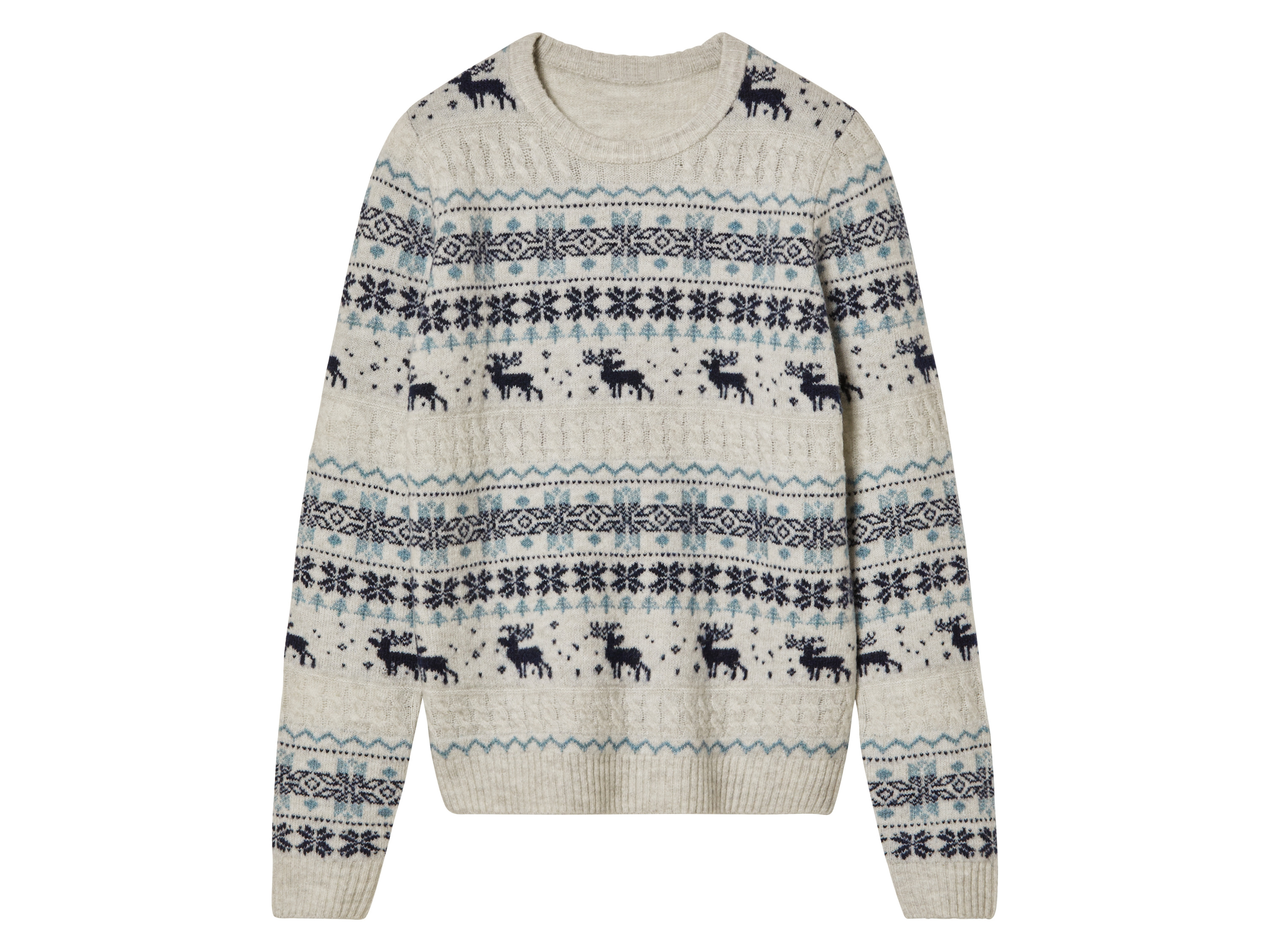 pepperts! Sweter świąteczny dla dzieci 146/152, Beżowy