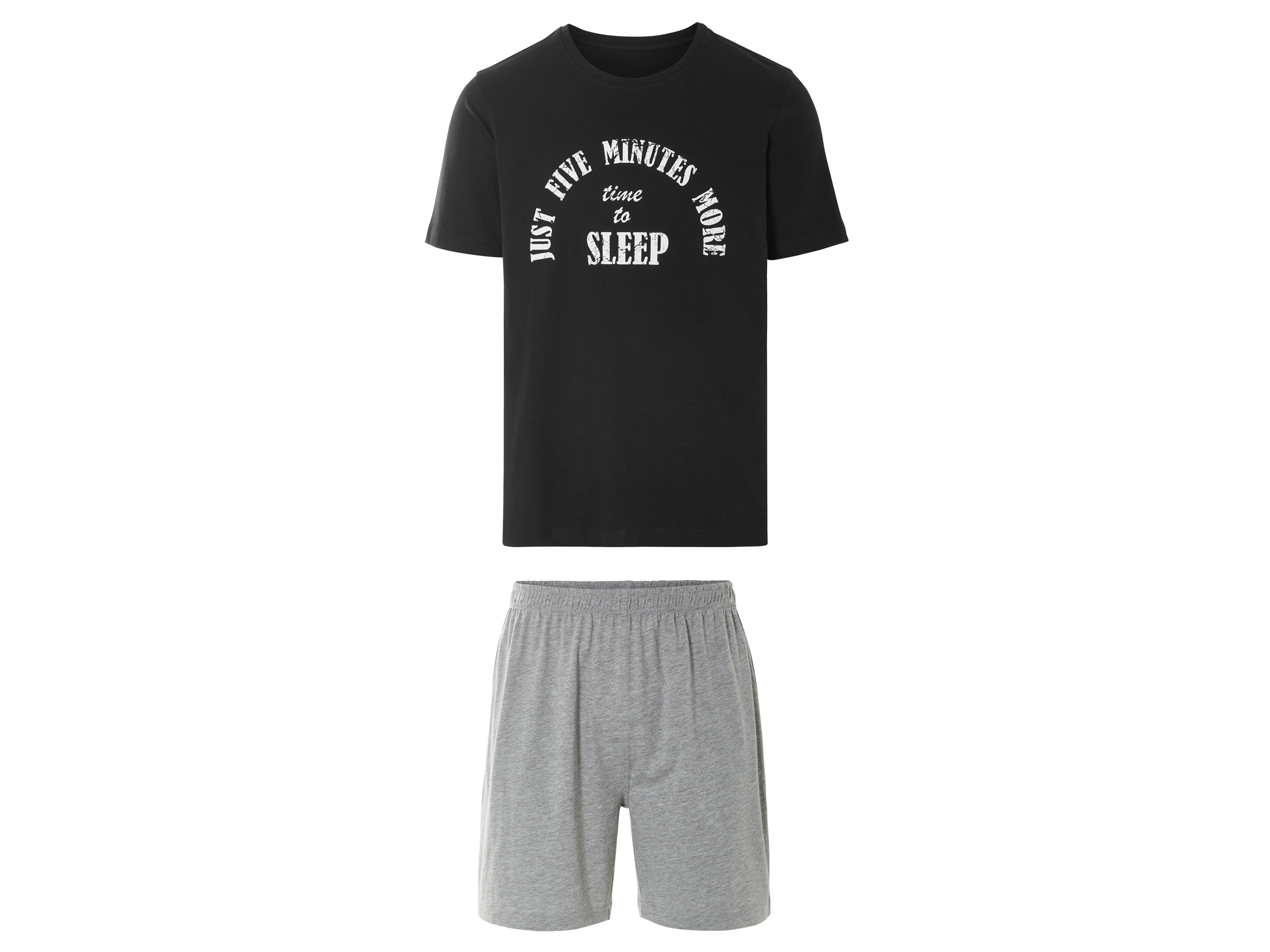 Livergy Piżama męska Czarny, XL 56/58