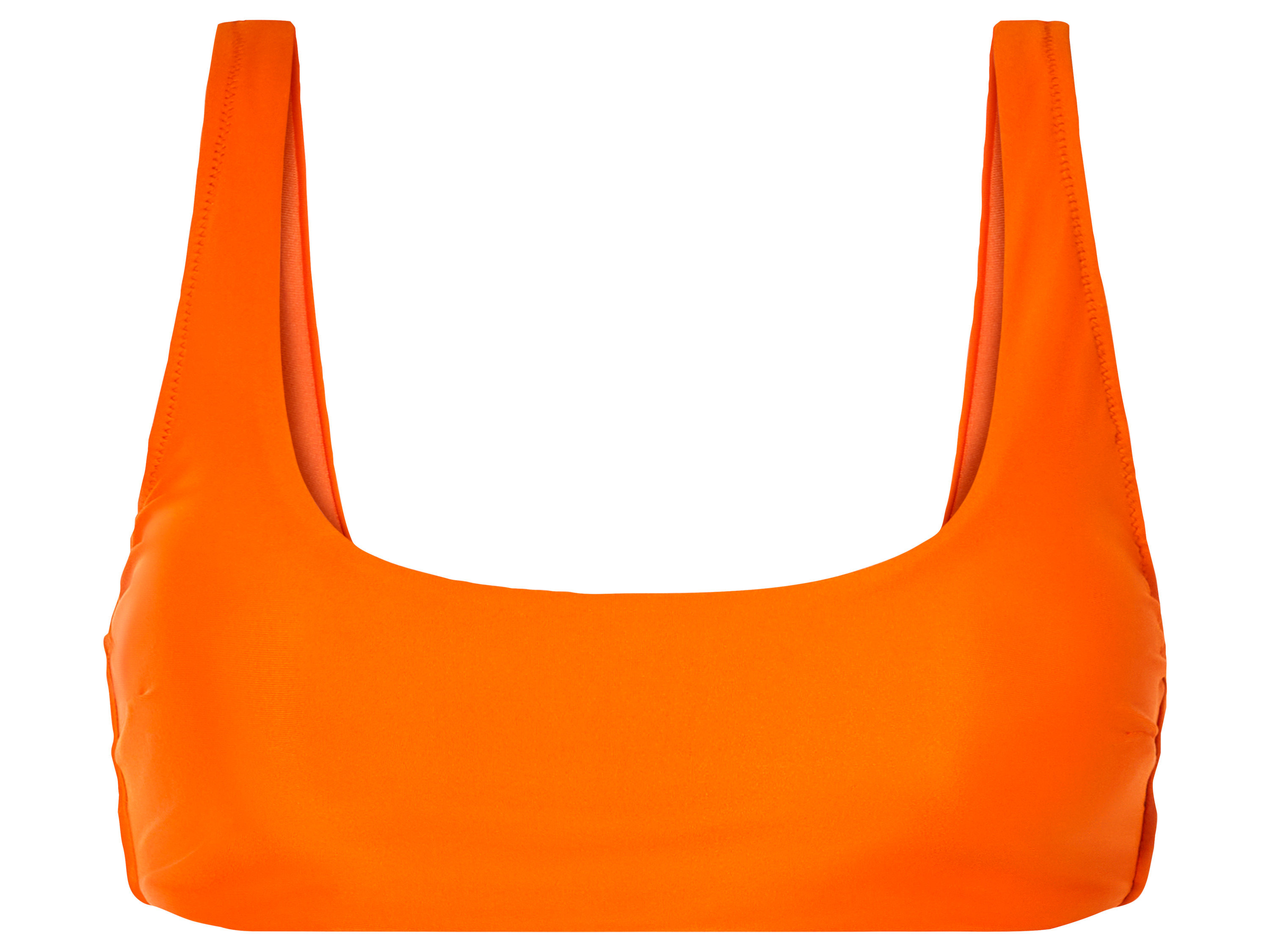 esmara Góra od bikini damska, z wyjmowanymi wkładkami 38, Pomarańczowy