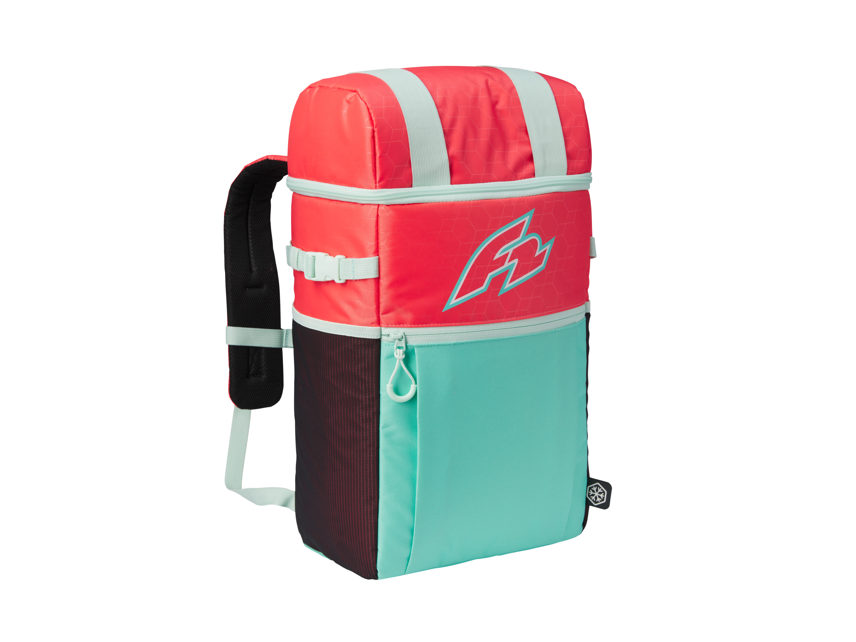 Plecak / Torba chłodząca do SUP cool plecak 20l miętowy/różowy