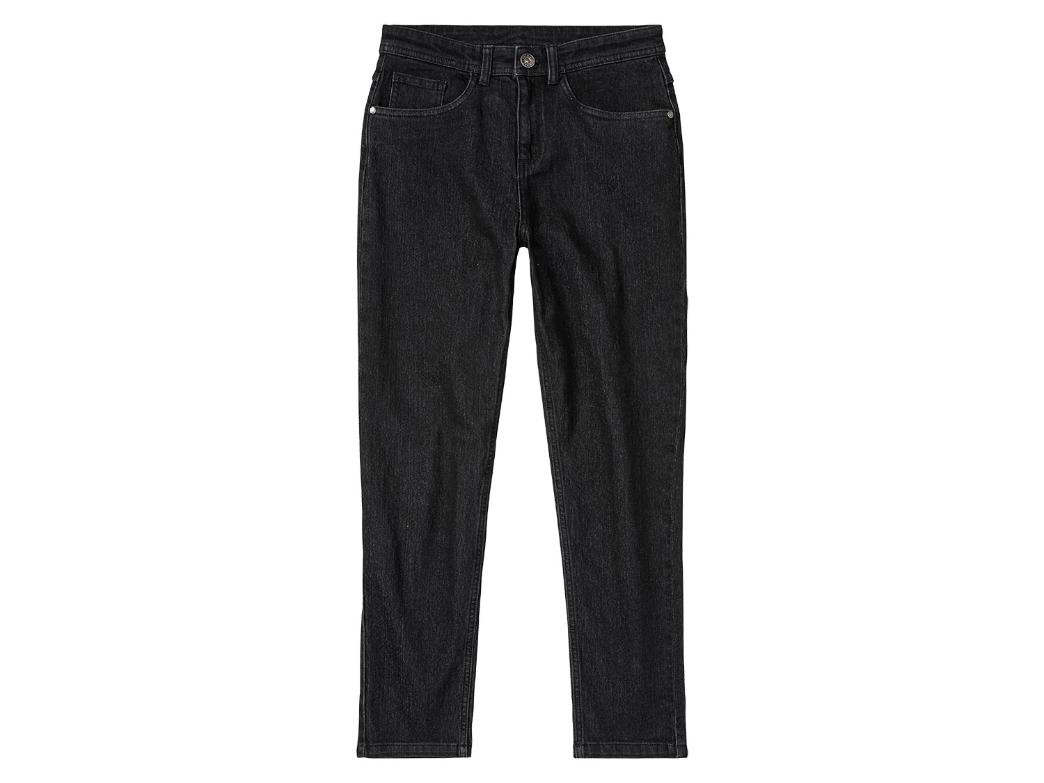 pepperts! Jeansy dziecięce, Tapered Fit 158, Czarny