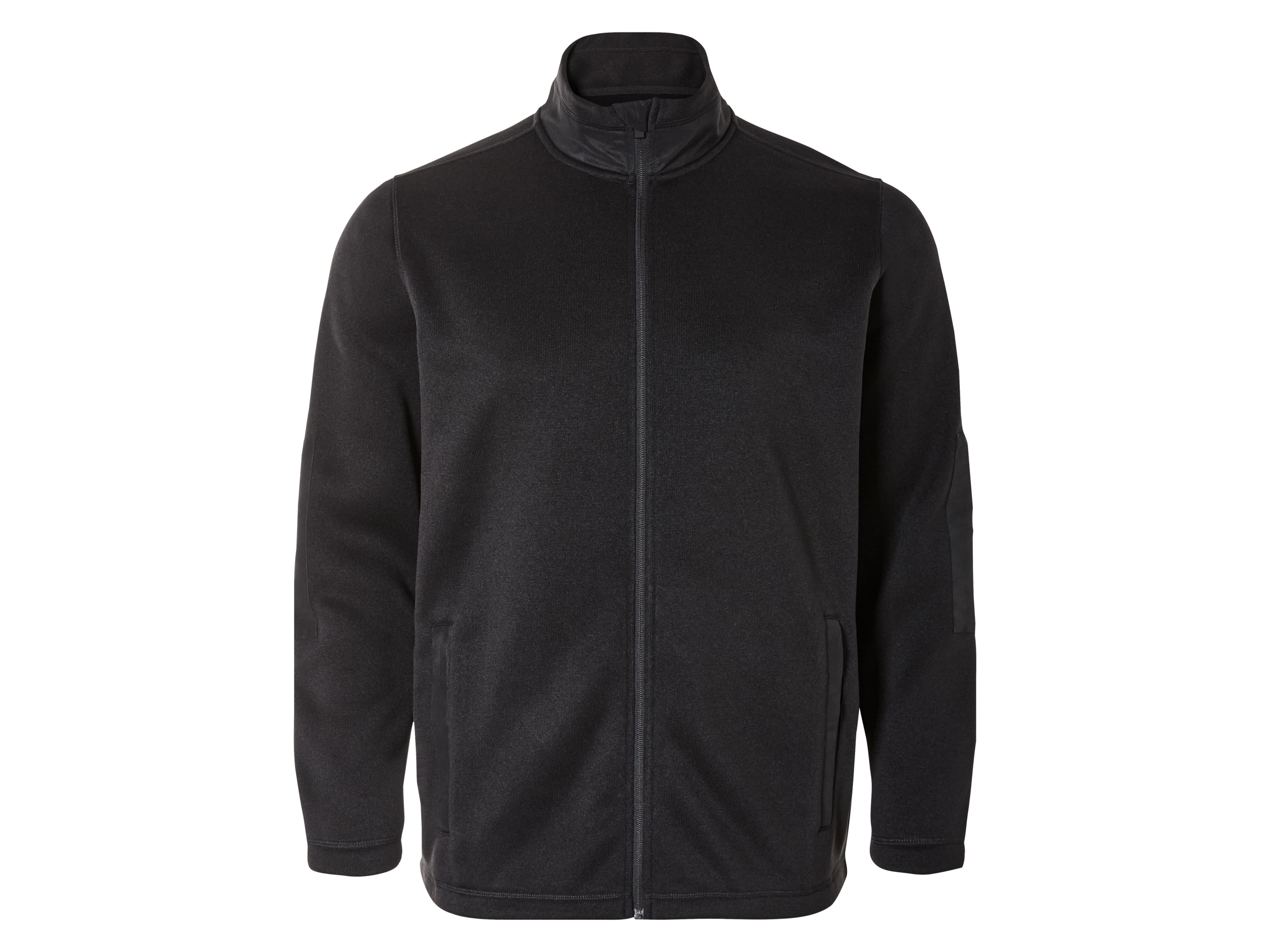 Livergy Bluza męska dzianinowa z polaru XXL 60/62, Czarny