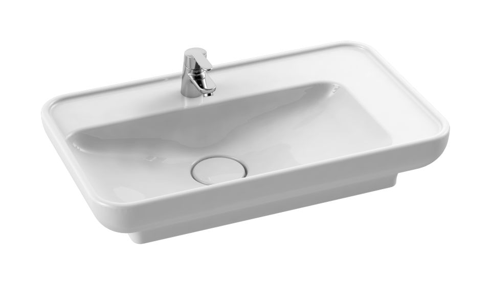 Darmowa Dostawa - Umywalka prostokątna 70x41.5 cm CeraStyle Lal 072300u