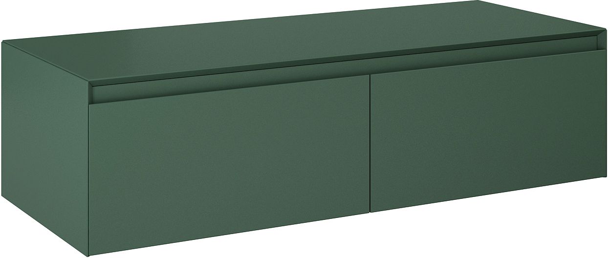 Darmowa Dostawa - Szafka z blatem 120x45.8x31.9 cm boczna wisząca zielona Elita Split Slim RE081204057010