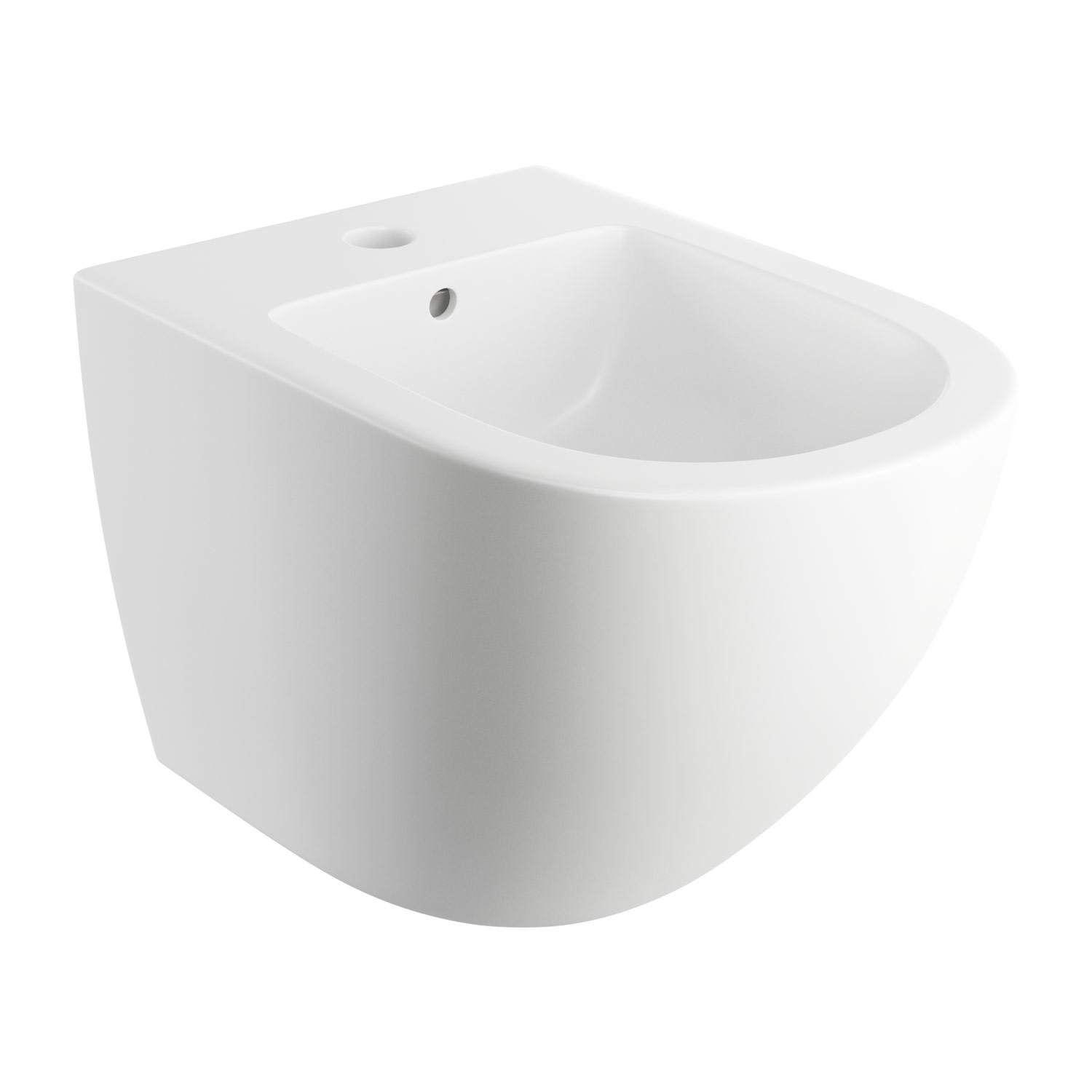 Darmowa Dostawa - Bidet wiszący biały Omnires Ottawa OTTAWABIBM