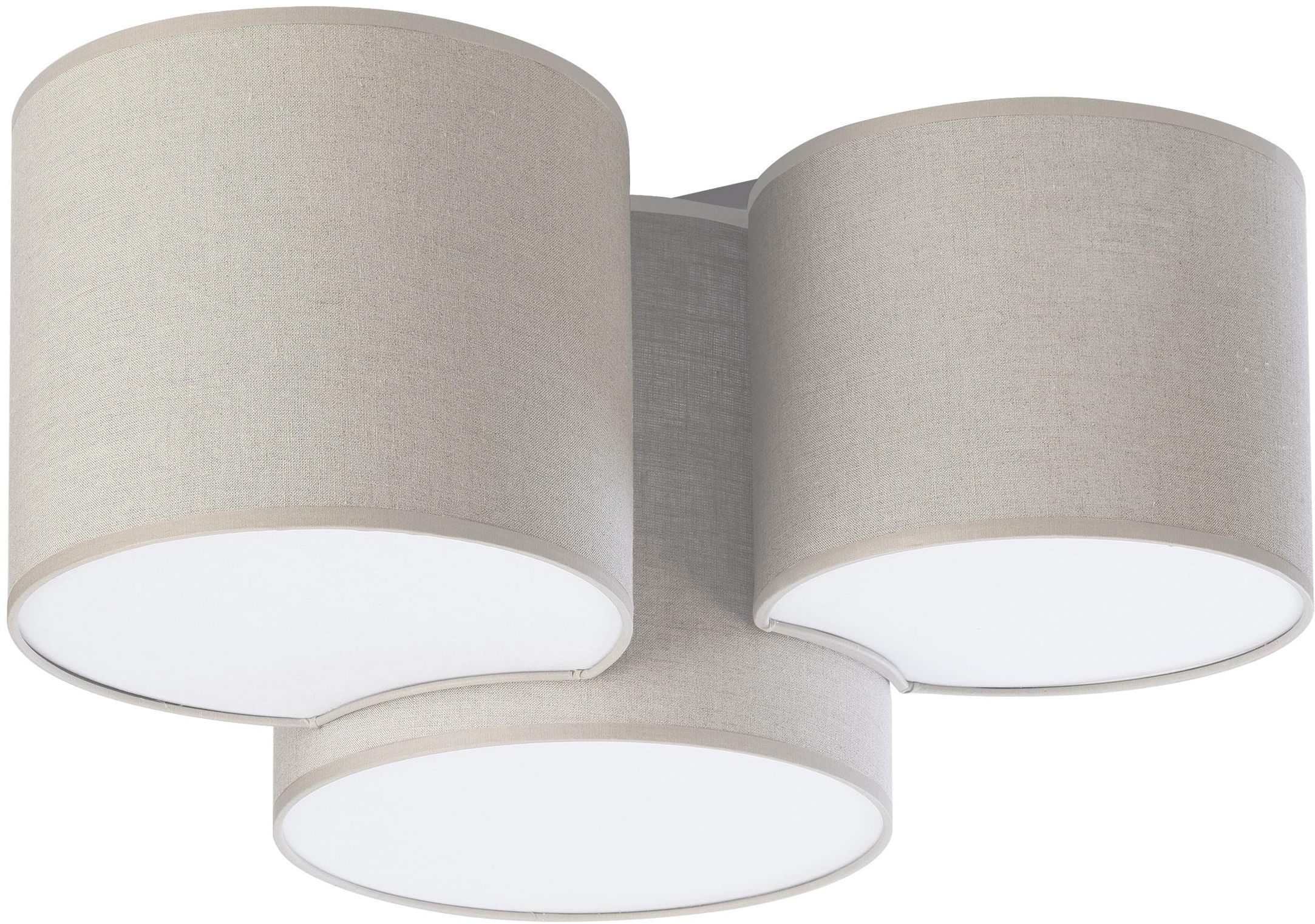 Darmowa Dostawa - Plafon 3x15 W beżowy TK Lighting Mona 6591
